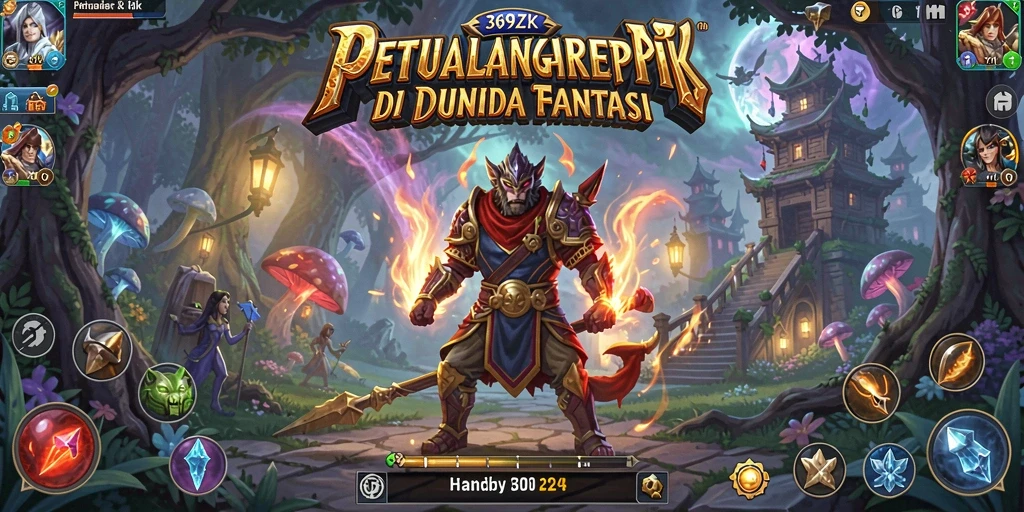 Screenshot menampilkan karakter utama bertarung melawan monster dalam 369ZK.