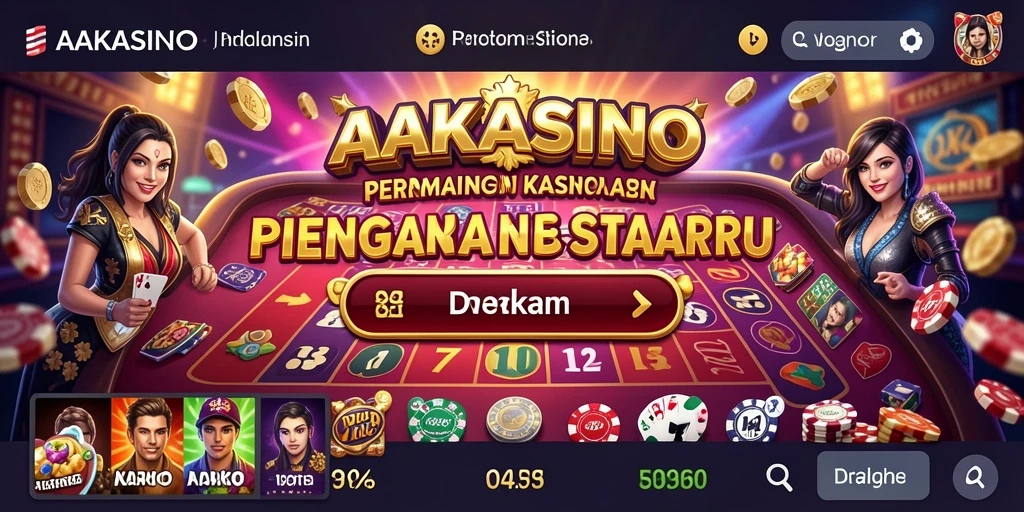 Screenshot AAKASINO menampilkan gameplay seru dan grafis mengesankan.