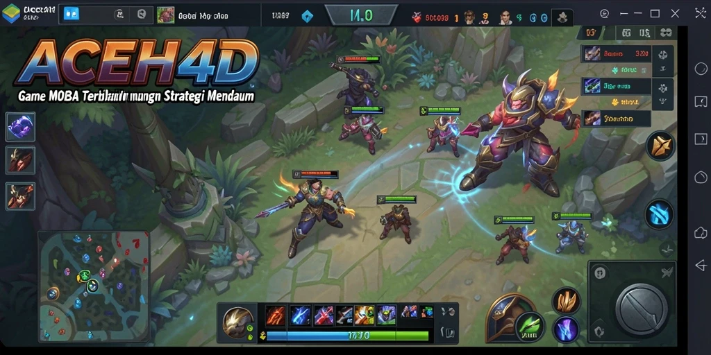 Gameplay ACEH4D yang seru dalam aksi pertempuran strategis.