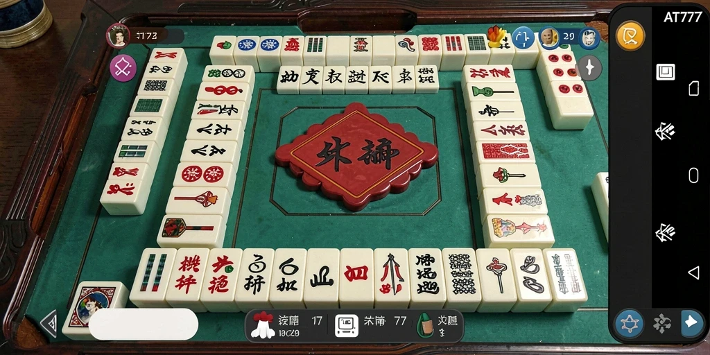 Menampilkan gameplay menarik dari permainan Mahjong di AT777.