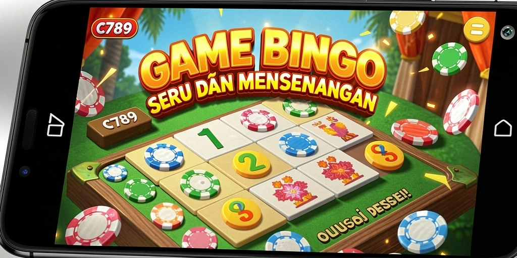Tampilan seru gameplay Bingo C789 dengan fitur menarik dan grafis memukau.