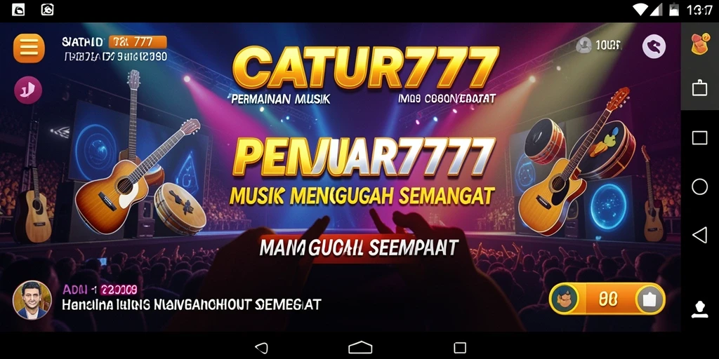 Tampilan gameplay CATUR777 yang menghibur dan interaktif.