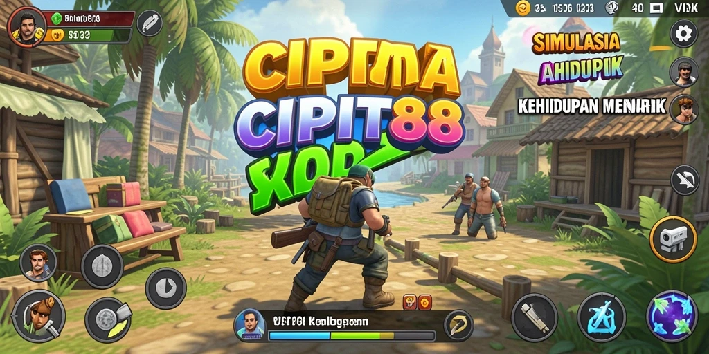 Gambaran gameplay <strong>CIPIT88</strong> dengan interaksi dan kustomisasi karakter yang seru.