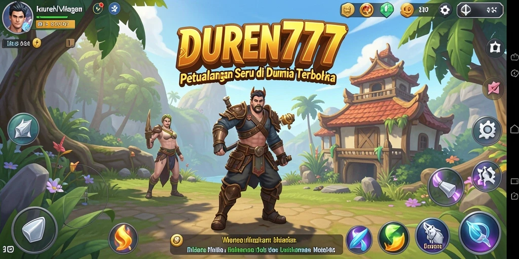 Gameplay menarik DUREN777 dalam dunia terbuka yang luas.