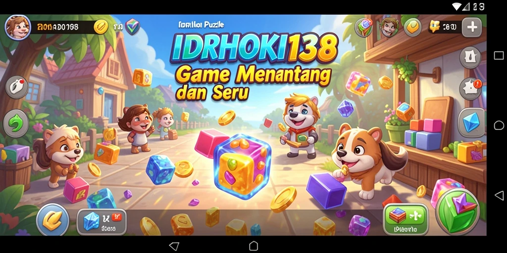 Tampilan gameplay IDRHOKI138 yang menantang dan seru.