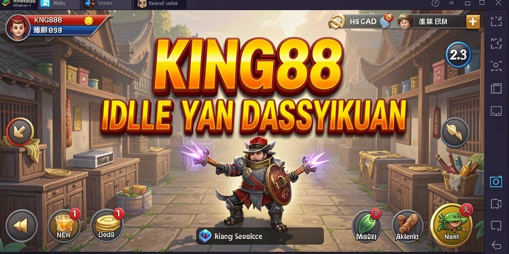 Tampilan gameplay KING88 yang seru dan interaktif.