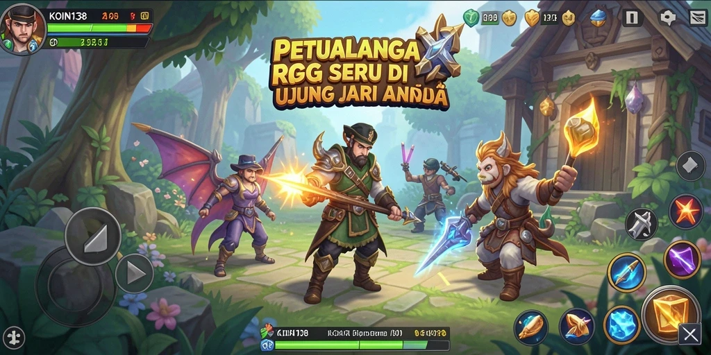 Tangkap momen seru dari gameplay RPG KOIN138 yang memikat.