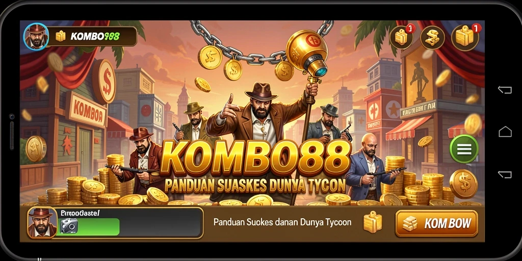 Gameplay menarik dari KOMBO88 dalam dunia Tycoon.