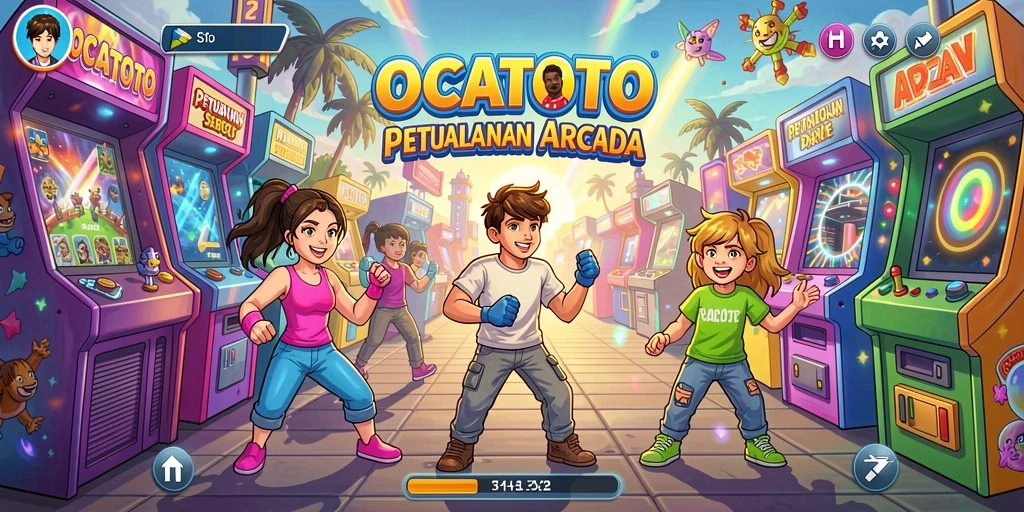 Tampilan gameplay OCATOTO yang menarik dan penuh tantangan.