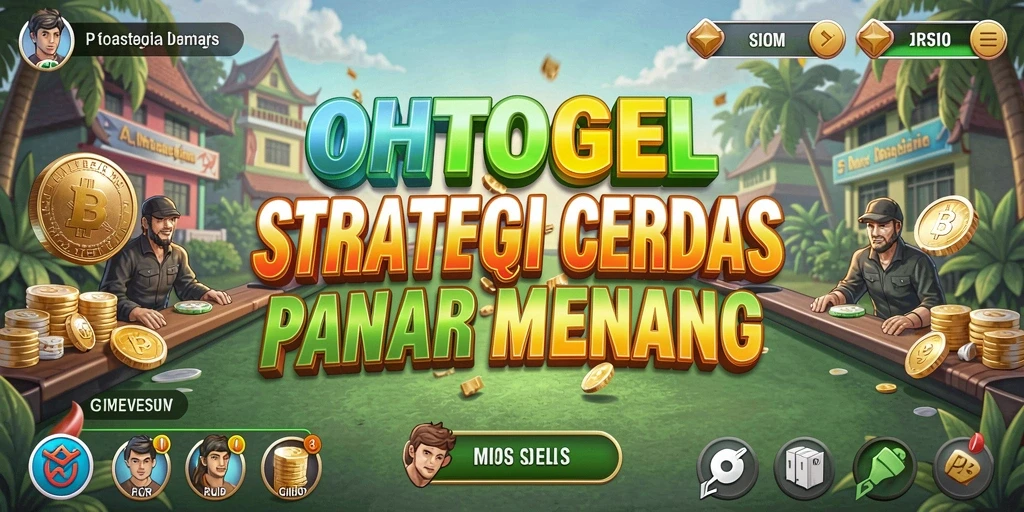 Screenshot utama OHTOGEL menampilkan momen intens dalam permainan Strategy.
