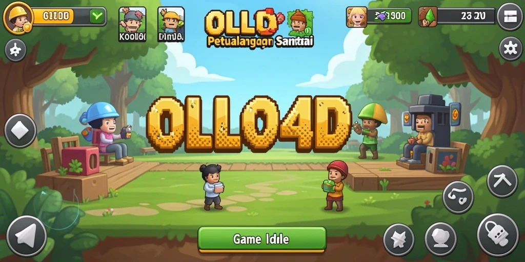 Tampilan gameplay OLLO4D yang menarik dan menyenangkan.