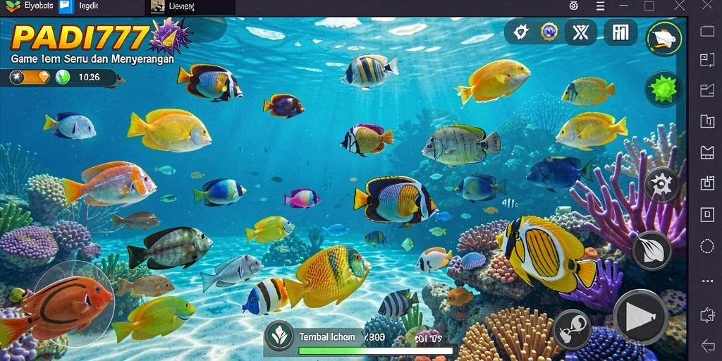 Tangkapan ikan dalam gameplay PADI777 yang seru dan menarik.