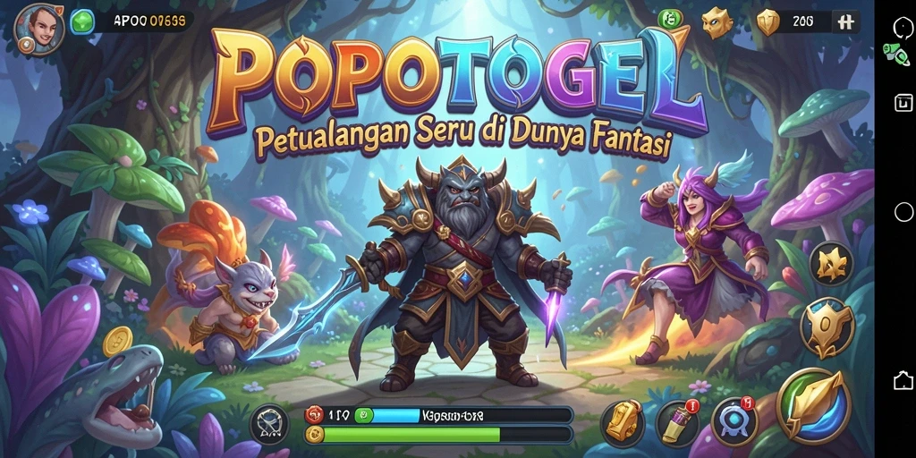 Gameplay seru dalam POPOTOGEL dengan grafis memukau.