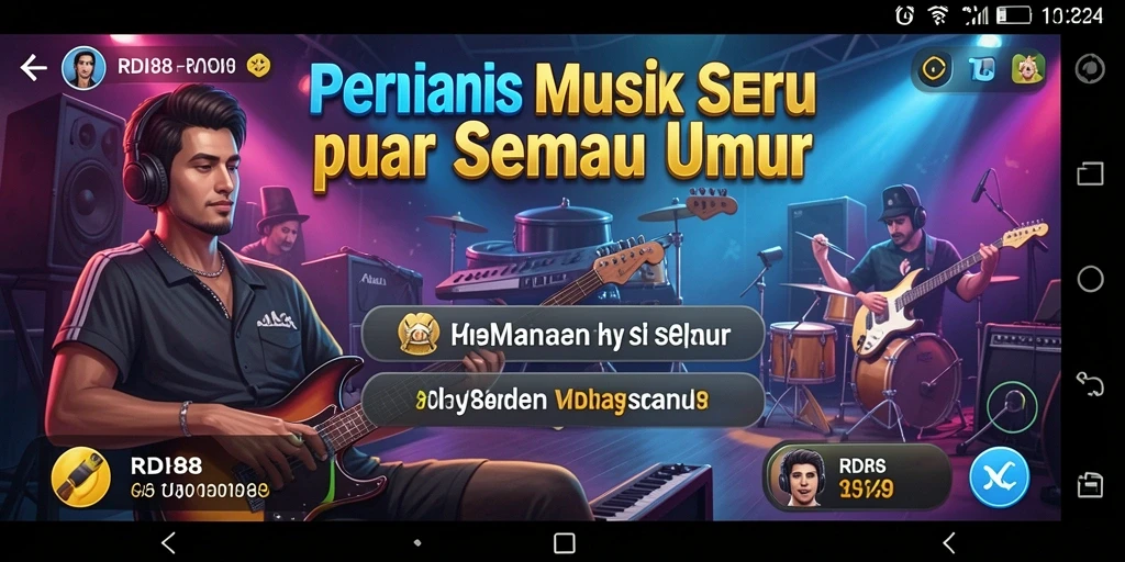 Tampilan gameplay RDI88 yang seru dan penuh warna.