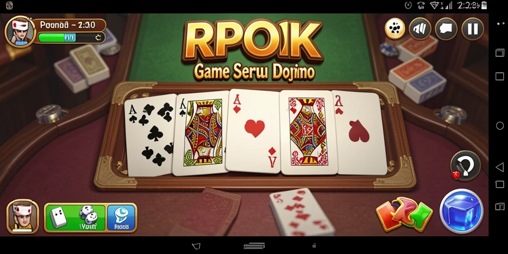 Tampilan gameplay RPOK yang menarik dan interaktif.