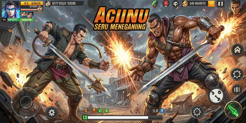 Tampilan gameplay <strong>SD107</strong> yang mendebarkan dan penuh aksi.